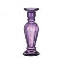 GLASS VASE 30cm PURPLE フラワーベース 花瓶 ガラス スペイン 高さ30