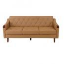 キャロル 3人掛け ソファ 椅子 レトロ調 通販