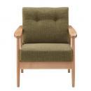 バッスム 1人掛 ソファ 椅子 ファブリック 通販