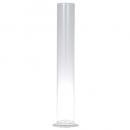 GLASS VASE ''PROBETA'' L ガラス フラワーベース 花瓶 クリア 高さ45