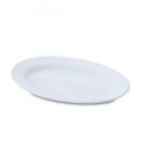 楕円プレート ホワイト 皿 キッチン用品 料理 食器 白 ホーロー 通販