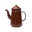 珈琲ポット ブラウン コーヒー ホーロー キッチン用品 ティーポット 通販