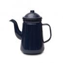 珈琲ポット ネイビー コーヒー ホーロー キッチン用品 ティーポット 通販