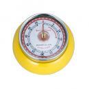 KITCHEN TIMER W/MAGNET YELLOW イエロー タイマー 直径7