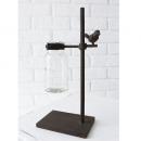 シングルチューブベース 2個セット 花瓶 おしゃれ フラワーベース ガラス 小物入れ ディスプレイ