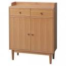 キャビネット アンティーク調 木製 ナチュラル 通販