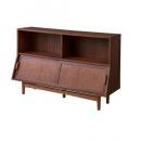 ワイドシェルフ アンティーク調 木製 ナチュラル 通販