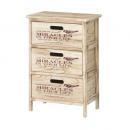 チェスト3段 アンティーク調 木製 おしゃれ 通販