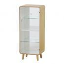 コレクションシェルフL 木製 おしゃれ ガラス 通販