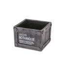 コンクリートポット 中 シルバー 庭 ガーデニング インテリア 小物 通販