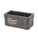 コンクリートポット 長方形 ブラウン ガーデニング インテリア 小物 通販