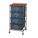 USメールチェスト4D おしゃれ コットン ラック 通販