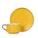 CUP&SAUCER Numelo 1 YELLOW カップ ソーサー 食器 上品 直径11.5