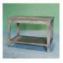 テーブル アンティーク家具 おしゃれ シャビー シンプル ラック 木製 カントリー調 収納 古木風