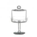 GLASS DOME (S) ガラスドーム クリア ティータイム キャニスター 高さ21