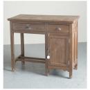 デスク アンティーク家具 おしゃれ テーブル 木製 北欧テイスト 机 ナチュラル エレガント