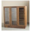 キャビネット アンティーク家具 おしゃれ 木製 シェルフ 3段 ナチュラル 棚 北欧調 ロッカー