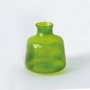 GLASS フラワーベース シック L GN グリーン 花瓶 ガラス おしゃれ 高さ12.5