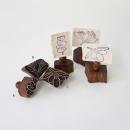 スタンプ 木製 はんこ アンティーク調 人気 通販