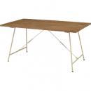 テーブル 木製 スチール脚 シンプルデザイン モダン デスク ダイニング