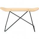 スケートボードスツール ディスプレイ 椅子 チェア スチール ナチュラル