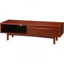 天然木 ローボード 北欧 木製ウッド TV台 カントリー レトロ調