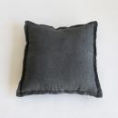 クッションカバー ヘリンボーン ムジュレ DG ダークグレー おしゃれ カバーのみ 幅45