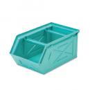 ストレージボックス ターコイズ スタッキング 工具 小物 収納 BOX  通販
