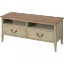 テレビボード アンティーク調 木製 ヨーロピアン フレンチ ローボード ナチュラル 天然木 机