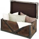 トランク ノスタルジー レトロ 天然木 和風 収納 ディスプレイ 茶 ブラウン インダストリアル