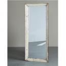 ミラー アンティーク家具 おしゃれ 木製 シャビー ホワイト ディスプレイ フレンチテイスト 鏡