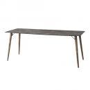 WOODEN&IRON WIDE TABLE アイアン 木製 アンティーク調 高さ78