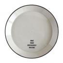 プレート グレイ シンプル カジュアル 日本製 カフェ おしゃれ 食器 カトラリー 平皿 お皿