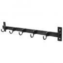 アイアンフックハンガー 5フック DIY アンティーク 壁掛け 幅25 通販