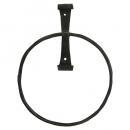 リングタオルハンガー アンティーク シンプル 壁付 DIY 直径15 洗面所 通販