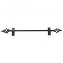 アイアンタオルハンガー ツイスト アンティーク 壁付 DIY 幅39 通販