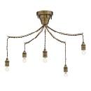 シーリングライト 5灯 個性豊か シャンデリア風 お部屋のアクセント 電球付き