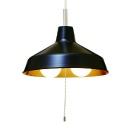 ペンダントライト パーツ セードのみ シンプル レトロ ブラック