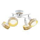 シーリングライト リモコン スリット 木のぬくもり ホワイト 電球無し