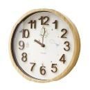 電波掛け時計 かわいい 子供部屋 木 枝 小鳥 鳥かご