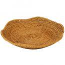 波形型トレー 果物 お菓子 飾り インテリア ラウンド ナチュラル 直径20 通販