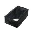 シューズバッグ 靴袋 旅行 スーツケース 整理 スッキリ シューズケース 消臭 ブラック