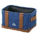 収納ボックス 収納ケース デスク 折りたたみ スモールサイズ シンプル ブルー