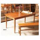 ダイニングテーブル のみ 北欧 天然木 ナチュラル 木製 茶 ブラウン ヴィンテージ風 シンプル