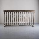 ウッドパーテーション アンティーク家具 おしゃれ 木製 シャビー ホワイト ヨーロピアン調 幅183