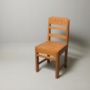 チェアー 8穴 アンティーク家具 おしゃれ 木製 ブラウン 茶 ナチュラル 椅子 高さ85