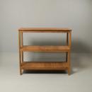 シェルフ アンティーク家具 おしゃれ 木製 3段 棚 ラック シャビー ナチュラル 高さ85