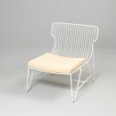 チェアー アンティーク家具 おしゃれ ホワイト アイボリー かっこいい 椅子 アイアン 高さ64