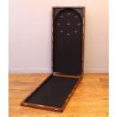 パブゲーム アンティーク雑貨 おしゃれ ディスプレイ 木製 ダークブラウン パネル 幅212