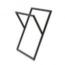 テーブルレッグ ブラック アイアン シンプル インテリア家具 パーツ 長さ37